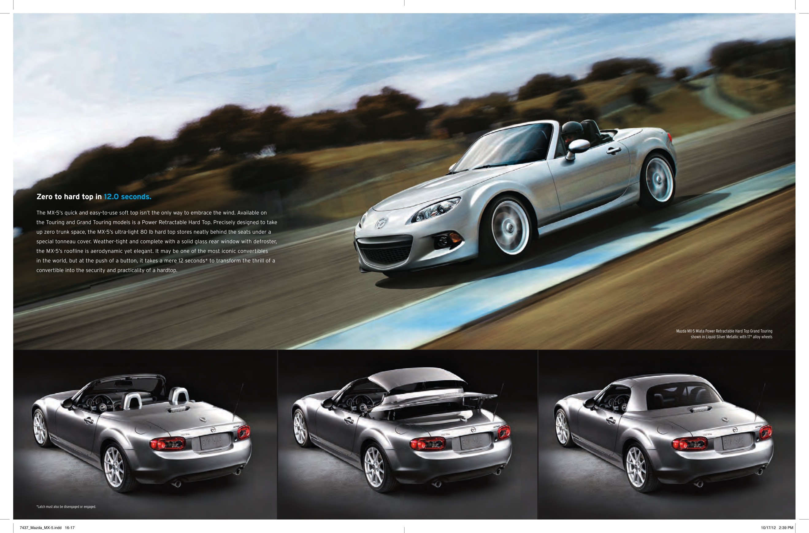 2013 Mazda MX-5 Brochure Page 2